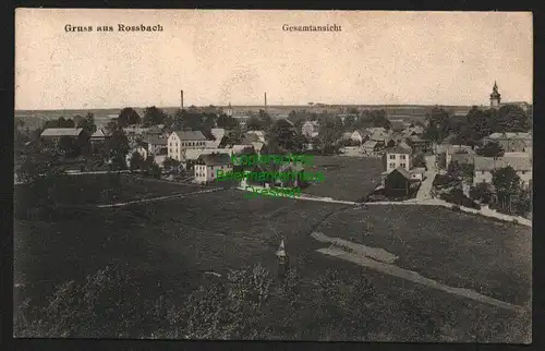 146653 AK Roßbach in Böhmen Hranice u Ase 1912