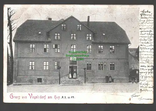 137086 AK Vogelsdorf Huy 1904 Gastwirtschaft