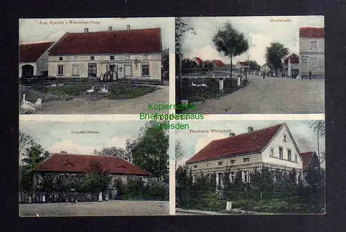 135719 AK Neudorf bei Oppeln 1918 Warenhandlung Sprotte Inspektorhaus Gasthaus