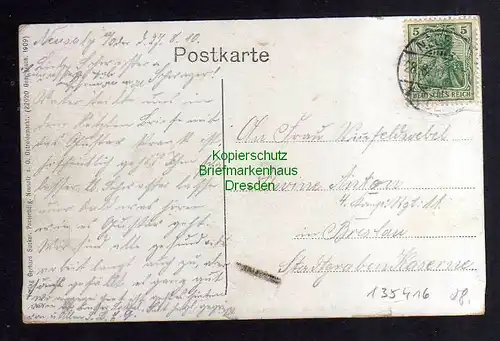 135416 AK Nowa Sol Neusalz an der Oder Bootshaus Hafeneinfahrt 1910