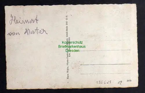 135529 AK Nowa Cerekwia Deutsch Neukirch-Bieskau um 1930 Brücke Feuerwehr