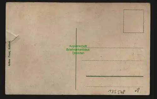 135578 AK Ratibor O.-S. um 1920 Gartenstraße Bau- & Ornamentenklempnerei