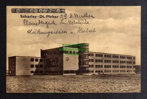 135395 AK Scharley Piekary Slaskie Deutsch Piekar bei Beuthen Mittelschule 1940
