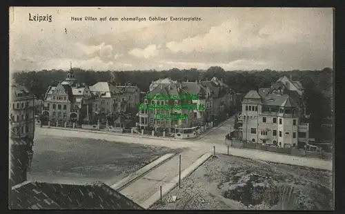 146107 AK Leipzig 1911 neue Ville auf dem ehemaligen Gohliser Exerzierplatz