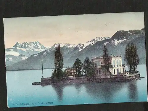 20794 AK Ile de Salagnon et la Dentdu Midi 1909