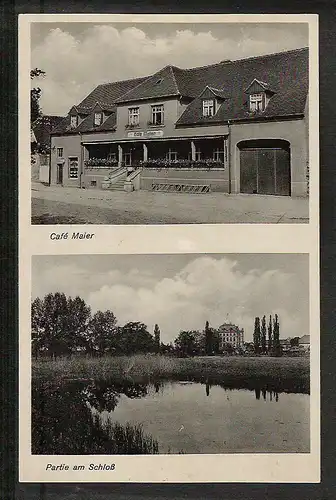 20207 AK Dornburg Cafe Maier Kaffee u. Restaurationsbetrieb Schloß Rüger Loburg