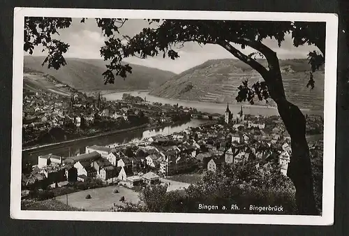 20743 AK Bingen am Rhein Bingerbrück Fotokarte 1948