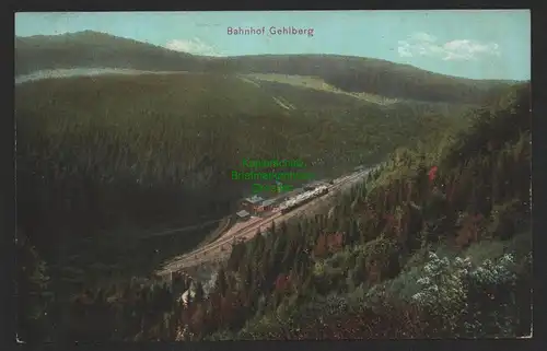 151482 AK Bahnhof Gehlberg um 1920