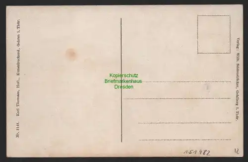151482 AK Bahnhof Gehlberg um 1920