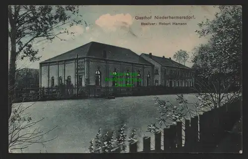 151205 AK Niederhermersdorf Gasthof 1910