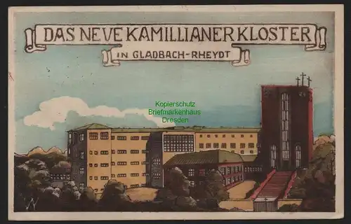 151199 AK Gladbach-Rheydt 1929 Das neue Kamillianer Kloster