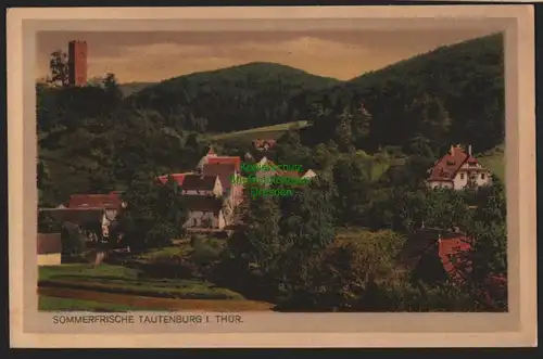 151173 AK Sommerfrische Tautenburg i. Thür.  1932