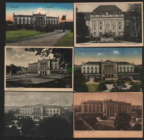 151247 6 AK Königsberg i. Pr. Neues Gerichtsgebäude Albertus Universität 1917