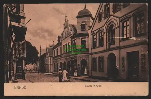 151314 AK Bünde 1907 Eschstrasse