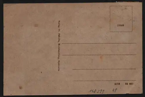 148815 AK Myslowitz 1922 Kaiser Wilhelm Denkmal