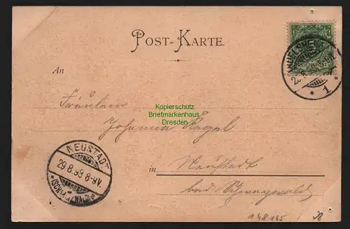 148165 AK Adelsheim 1898 Panorama Königkarte 1805