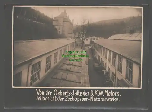 145868 Foto D.K.W. DKW Zschopauer Motorenwerke Teilansicht