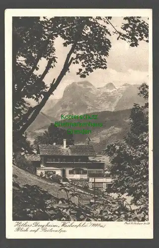 145935 AK Wachenfeld Reiteralpe 1936 Deutsche Heimatbilder Huber-Postkarte Nr 58