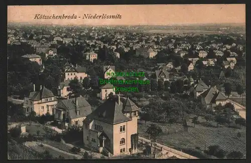 146171 AK Kötzschenbroda Niederlössnitz 1920
