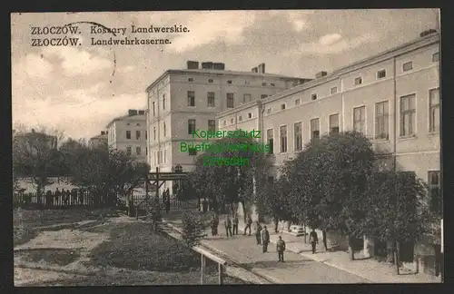 142950 AK Solotschiw Zloczow Landwehrkaserne Feldpost 1917 Ukraine