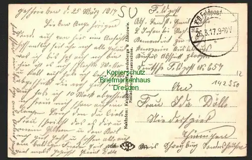 142950 AK Solotschiw Zloczow Landwehrkaserne Feldpost 1917 Ukraine