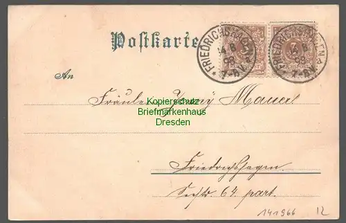 141963 AK Künstler Postkarte der Meggendorfer Blätter Nr. 519 Friedrichshagen 18