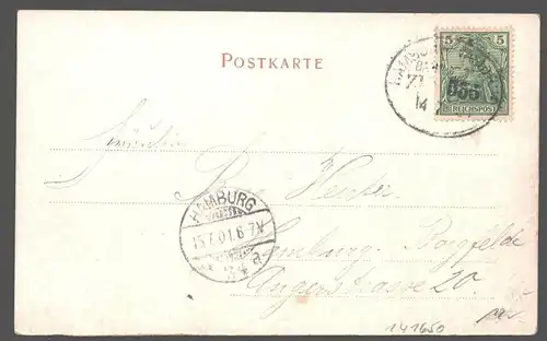 141650 AK Flensburg 1901