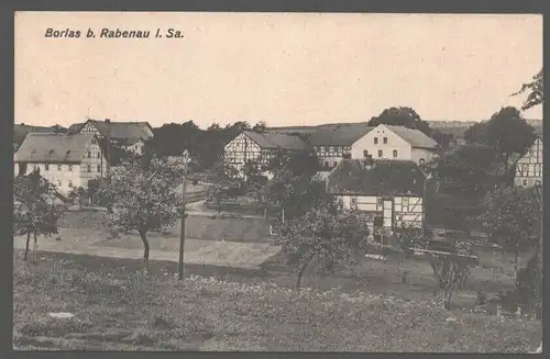 141749 AK Borlas bei Rabenau i. Sa. 1921