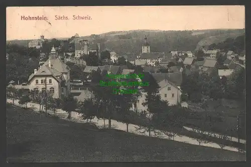 141495 AK Hohnstein Sächsische Schweiz 1911