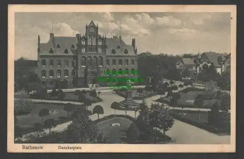 141127 AK Rathenow Dunckerplatz 1934