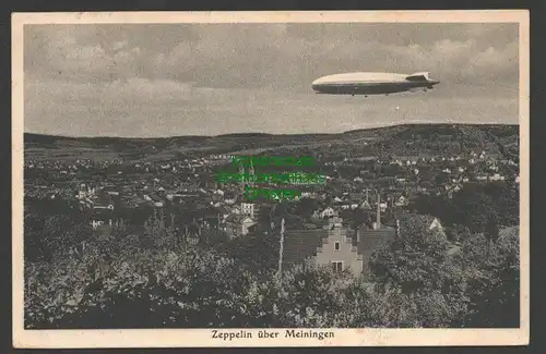 140923 AK Zeppelin über Meinigen 1941