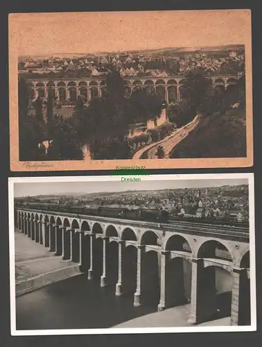 138380 2 AK Bietigheim Enz Viaduct 1925