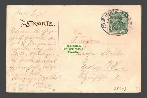 138489 AK Stadthagen Rathaus Ich bin ein Schaumburg Lipper Kind Tracht 1911