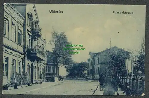 138506 AK Oldesloe Bahnhofstrasse 1910