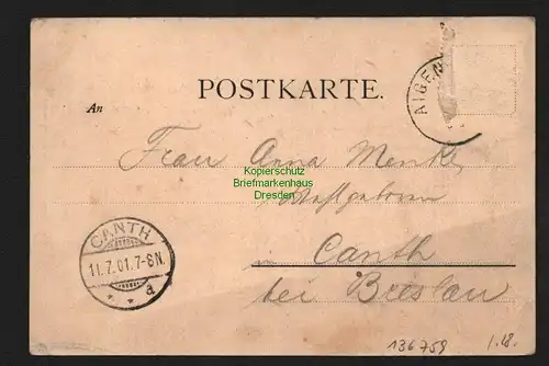 136759 AK Klassenbach Österreich Salzburg Weinbergers Gasthaus 1901