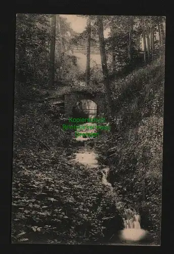 136043 AK Zoppot Sopot Talmühlenbach Brücke um 1910