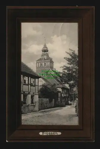 136275 AK Drossen Osno Lubuskie Kirche Hinterstraße 1908