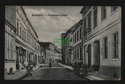 136383 AK Wolczyn Konstadt O.-S. um 1924 Namslauerstrasse