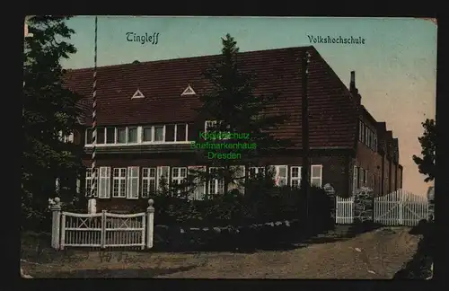 136361 AK Tinglev Sogn 1911 Volkshochschule