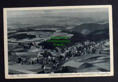 129987 AK Heuscheuer passendorf mit Riesengebirge 1929