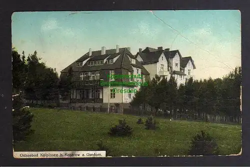 129629 AK Ostseebad Kölpinsee  b. Koserow a. Usedom um 1925