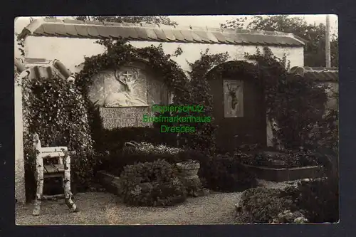 129803 AK Egern am Tegernsee Grab Ludwig Ganghofer Fotokarte um 1920