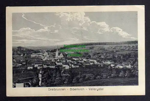 128617 AK Troisfontaines Dreibrunnen 1917 Biberkirch Vallerystal Vallerysthal