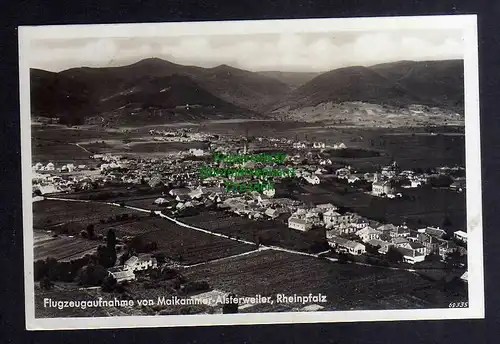 128501 AK Maikammer–Alsterweiler Luftbild Fliegeraufnahme Fotokarte 1934