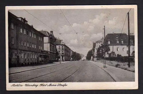 106927 AK Böhlitz-Ehrenberg Karl Marx Straße 1956