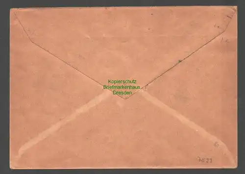 B7899 Deutsch Ostafrika DOA Brief Morogoro 14x 2 1/2 Heller 1908 nach Marburg