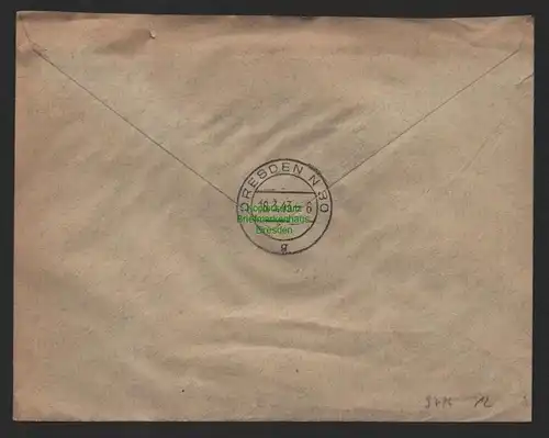 B9726 R-Brief Gebr. Hörmann A.-G. Schwerin (Meckl) 1 1943 Einkaufsgenossenschaft