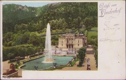 170827 AK Linderhof Ettal Bayerm 1900