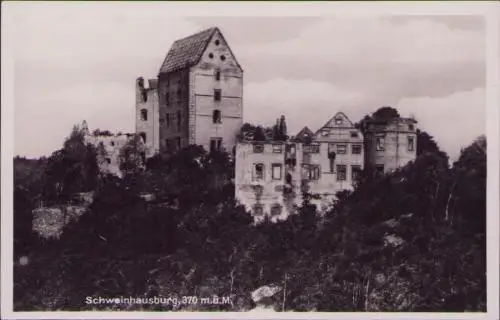 170775 AK Schweinhausburg bei Bolkow Bolkenhain um 1930