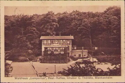 170753 AK Blankenheim Waldhaus Lampertus 1926